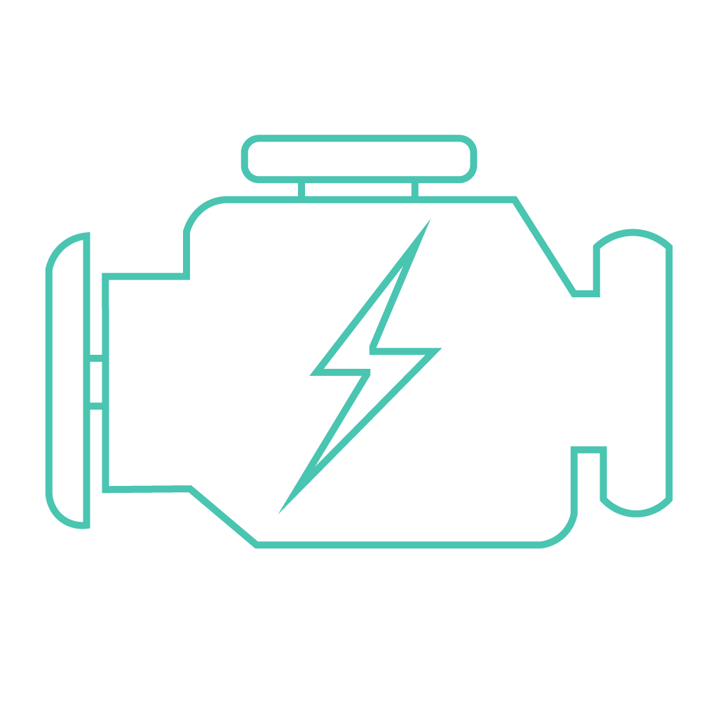 Picto Electric Motor