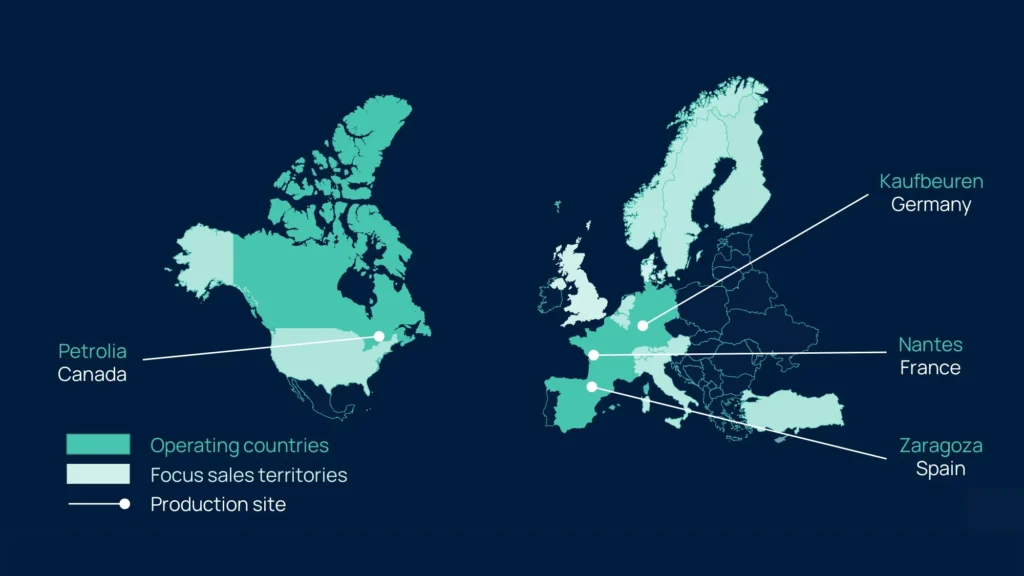 Kinell - International footprint
