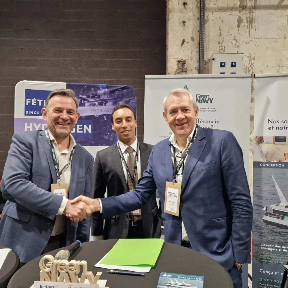 Signature partenariat Seco Marine x Green Navy